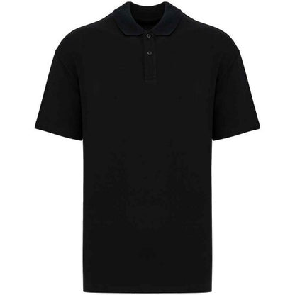 Front - Native Spirit Mens Pique Drop Shoulder Polo Shirt