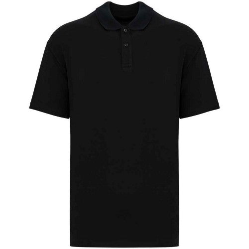 Front - Native Spirit Mens Pique Drop Shoulder Polo Shirt