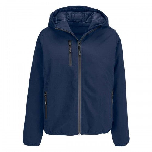 Front - SOLS Womens/Ladies Falcon Padded Soft Shell Jacket