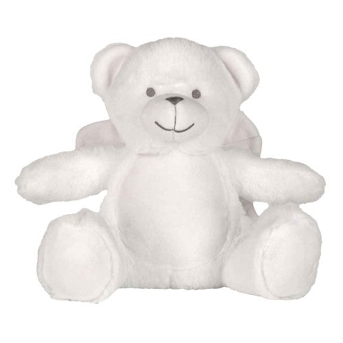 Front - Mumbles Printme Mini Angel Bear Plush Toy