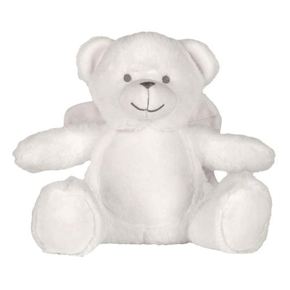 Front - Mumbles Printme Mini Angel Bear Plush Toy