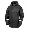 Front - Result Genuine Recycled Mens Prism PU Waterproof Jacket