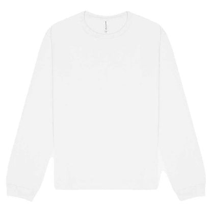 Front - Bella + Canvas Unisex Adult Heavyweight Long-Sleeved T-Shirt