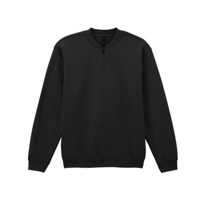 Front - Gildan Unisex Adult Softstyle Midweight Quarter Zip Sweatshirt