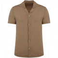 Front - Spasso Mens Jersey Short-Sleeved Shirt