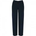 Front - Spasso Womens/Ladies Washed Trousers
