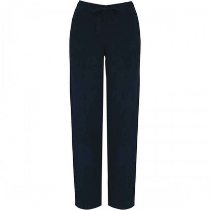 Front - Spasso Womens/Ladies Washed Trousers