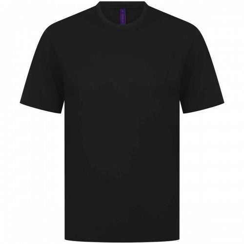 Front - Henbury Unisex Adult CoolPlus Moisture Wicking T-Shirt