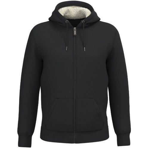 Front - Native Spirit Unisex Adult Sherpa Lined Full Zip Jacket