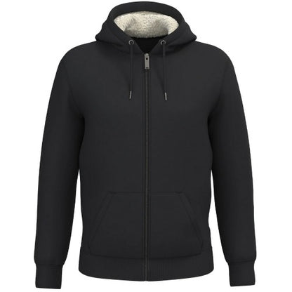 Front - Native Spirit Unisex Adult Sherpa Lined Full Zip Jacket