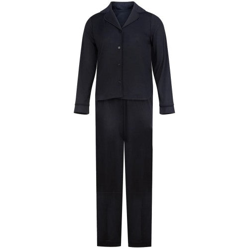 Front - Towel City Womens/Ladies Soft Touch Long-Sleeved Pyjama Set