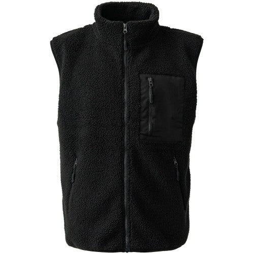 Front - Ravine Unisex Adult Borg Gilet