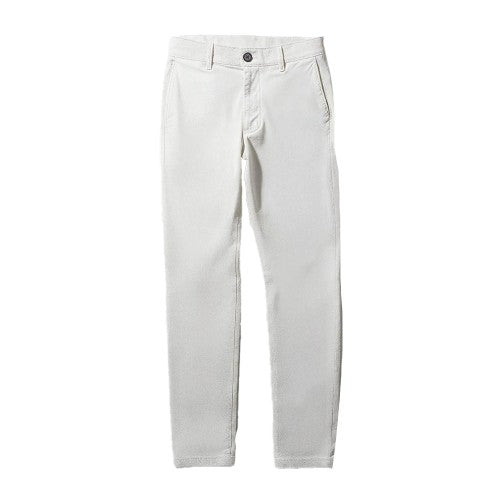 Olive Green - Front - Brook Taverner Mens Leo Slim Chinos