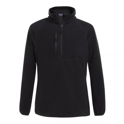 Front - Brook Taverner Mens Quarter Zip Fleece