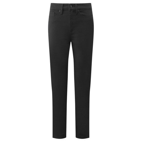 Front - Premier Womens/Ladies Workready Straight Leg Jeans