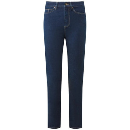 Front - Premier Womens/Ladies Workready Straight Leg Jeans