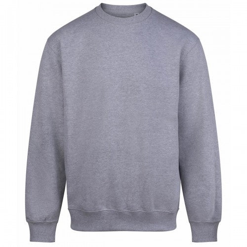 Front - Awdis Mens Vision Heather Sweatshirt