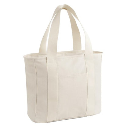 Front - Bagbase Edit Canvas Tote Bag