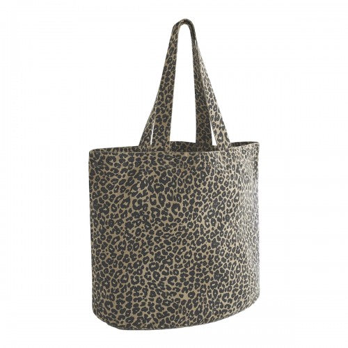 Front - Westford Mill Leopard Print 29L Shopper
