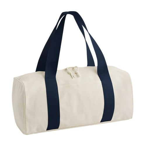 Front - Bagbase Edit Canvas Duffle Bag