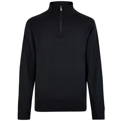 Front - Kustom Kit Mens Arundel Quarter Zip Regular Sweatshirt