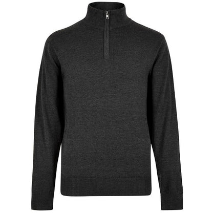 Front - Kustom Kit Mens Arundel Quarter Zip Regular Sweatshirt