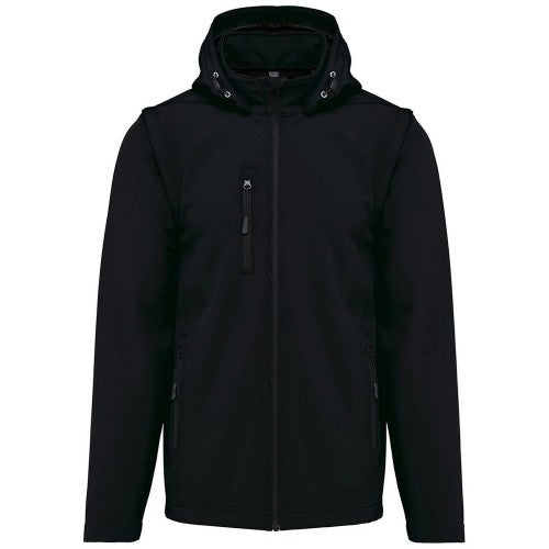 Front - Kariban Unisex Adult 3 Layer Hooded Soft Shell Jacket