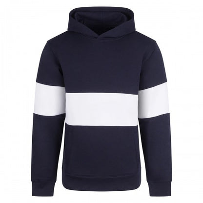 Front - Front Row Unisex Adult Panelled Heavyweight Hoodie