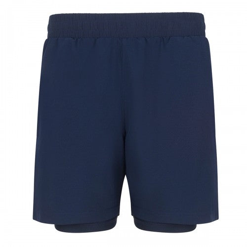 Front - Tombo Unisex Adult Double Layer Sports Shorts