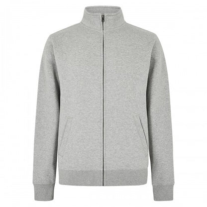 Front - Kustom Kit Mens Plain Sweat Jacket
