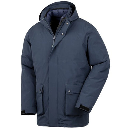 Front - Result Recycled Unisex Adult Padded Ripstop 3 in 1 Jacket