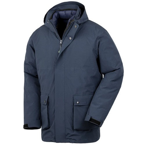 Front - Result Recycled Unisex Adult Padded Ripstop 3 in 1 Jacket