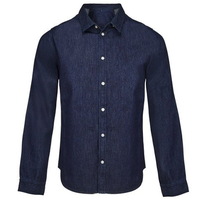 Front - NEOBLU Mens Bennett Denim Shirt