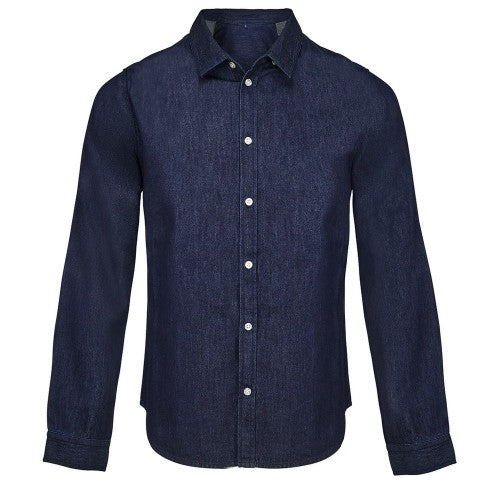 Front - NEOBLU Mens Bennett Denim Shirt