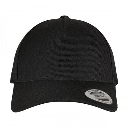 Front - Flexfit Unisex Adult Logo 5 Panel Snapback Cap