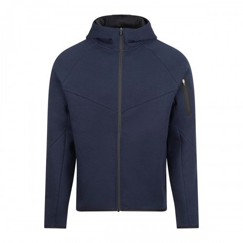 Front - Just Cool Mens AWDis Adapt Full Zip Hoodie