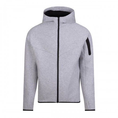 Front - Just Cool Mens AWDis Adapt Fleece Full Zip Hoodie