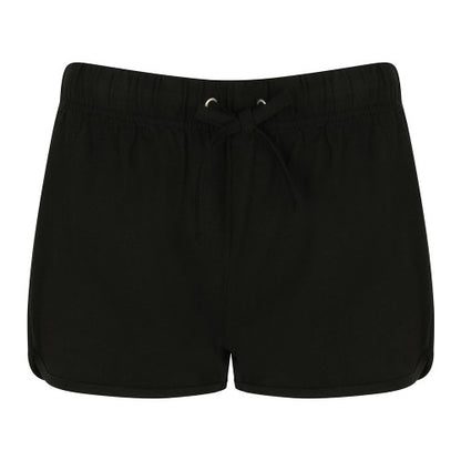 Front - SF Womens/Ladies Retro Shorts