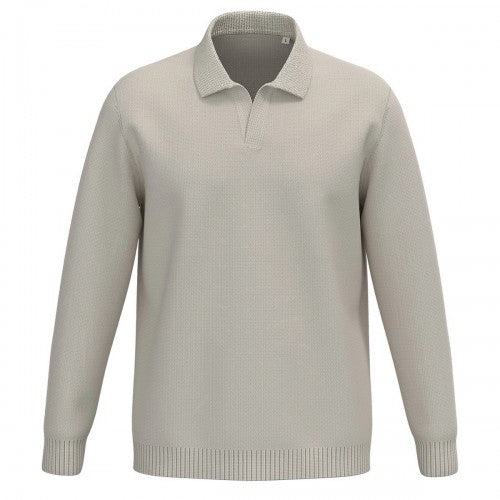 Front - Spasso Mens Polo Neck Jumper
