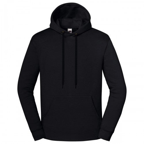 Front - Fruit of the Loom Unisex Adult Iconic Premium Hooded Sweatshirt