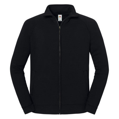 Front - Fruit of the Loom Mens Iconic Premium Sweat Jacket