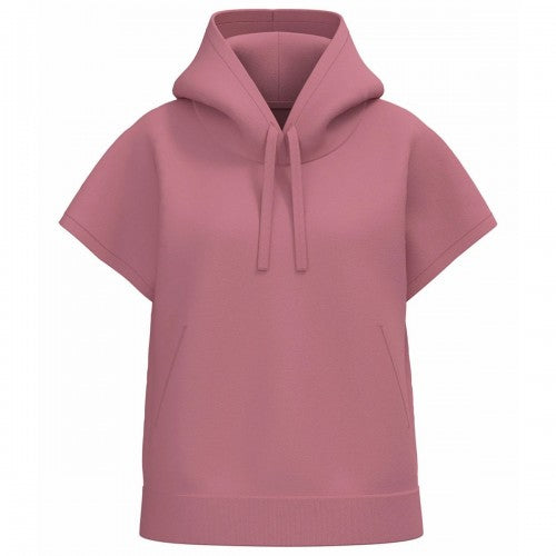 Front - Native Spirit Womens/Ladies French Terry Short-Sleeved Hoodie