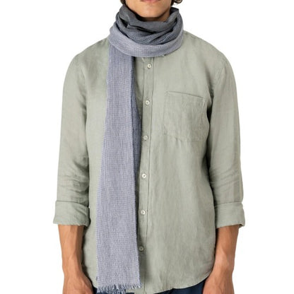 Front - Spasso Unisex Adult Striped Cotton Scarf