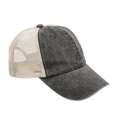 Front - Result Headwear Unisex Adult Vintage Cap