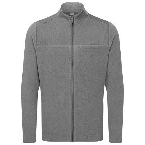 Front - Onna Mens Panelled Fleece Jacket