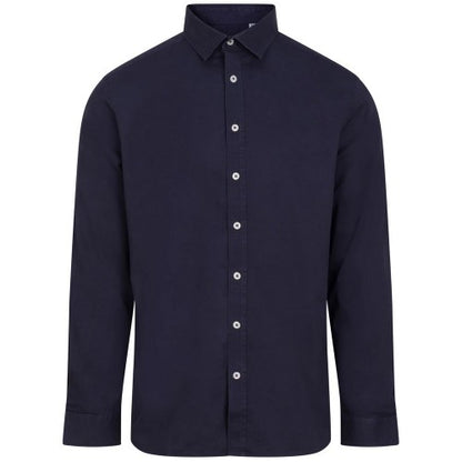 Front - Front Row Mens Regular Long-Sleeved Shirt