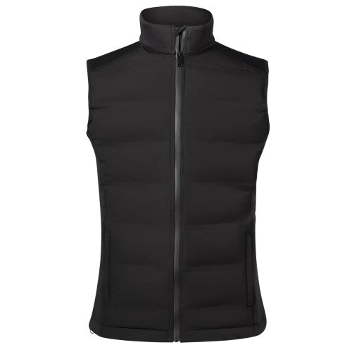 Front - Brook Taverner Mens Maxwell Hybrid Gilet