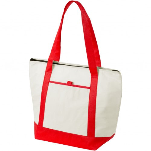 Front - Bullet Lighthouse Non Woven Cooler Tote