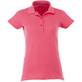 Front - Slazenger Advantage Short Sleeve Ladies Polo