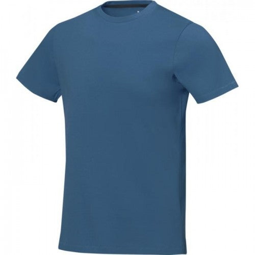 Tech Blue - Front - Elevate Mens Nanaimo Short Sleeve T-Shirt